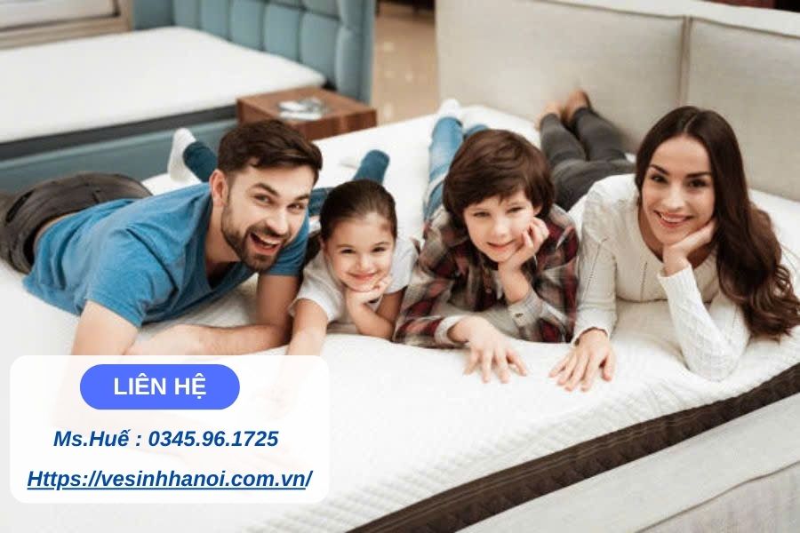 giặt đệm tại nhà