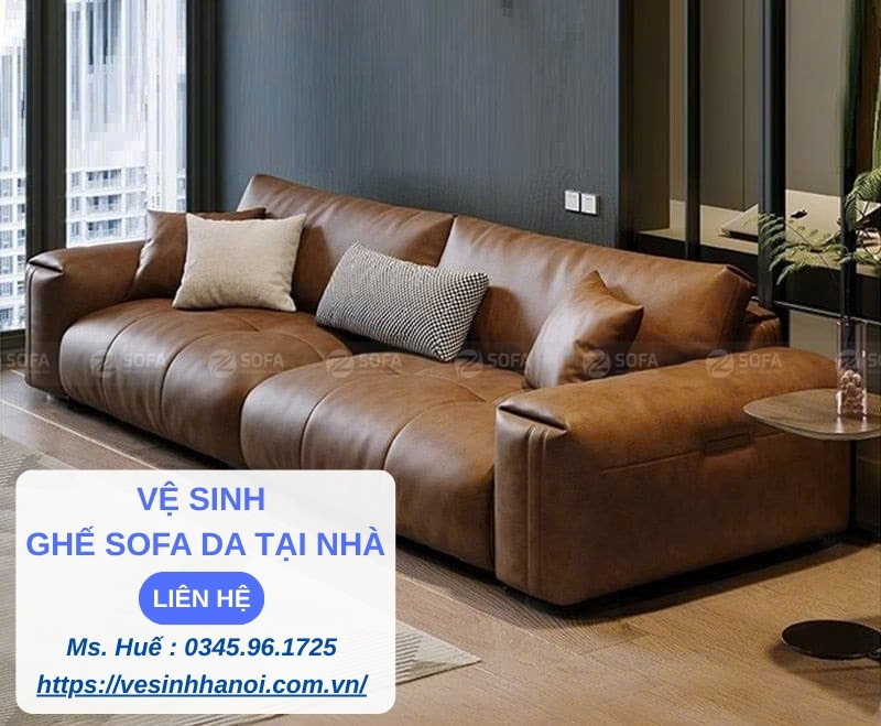vệ sinh sofa tại nhà