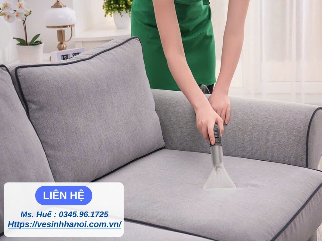 giặt sofa tại nhà