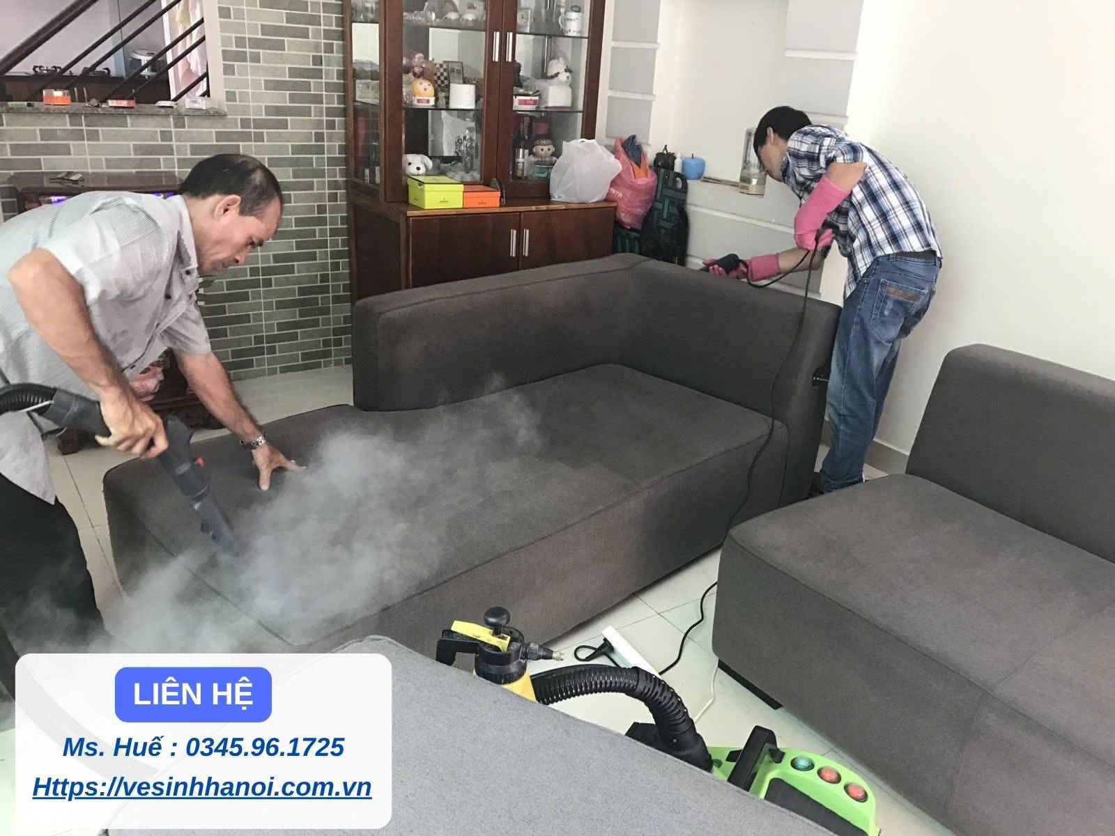 giặt sofa tại nhà