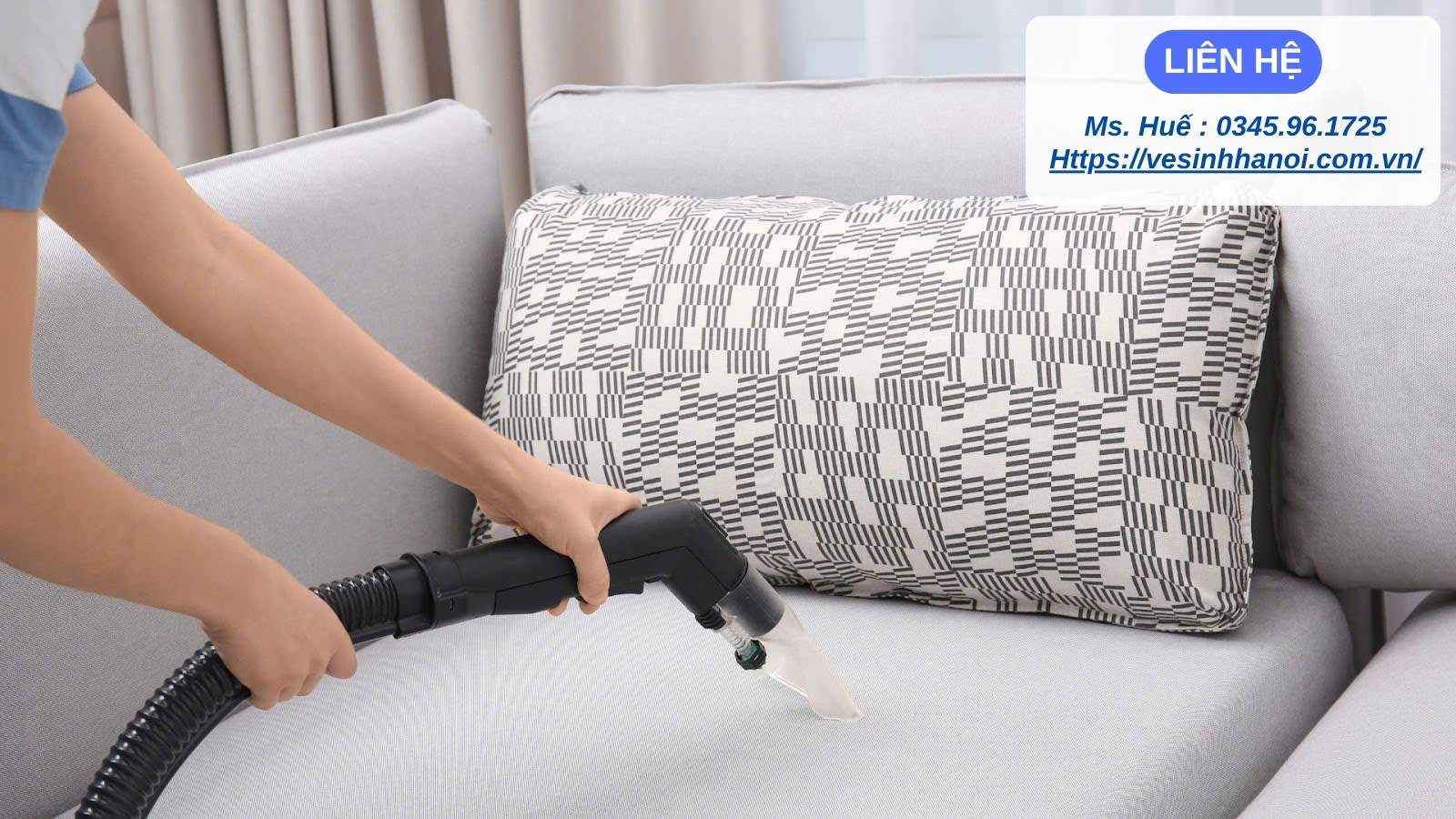 vệ sinh sofa tại nhà