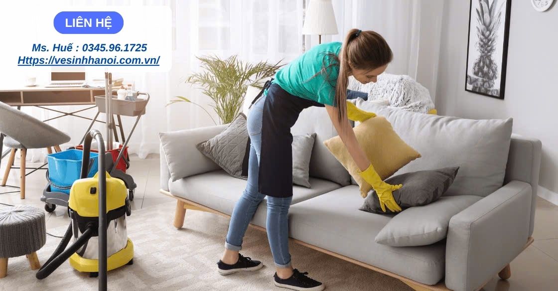 vệ sinh sofa tại nhà