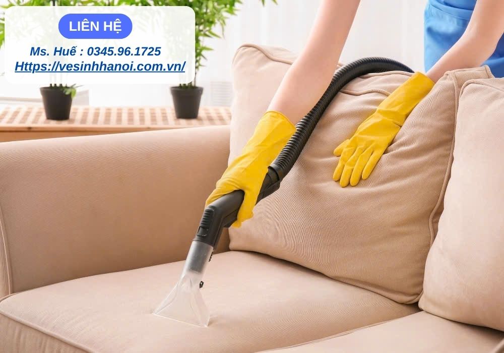 giặt sofa tại nhà