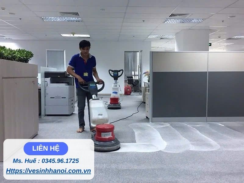 vệ sinh thảm tại nhà