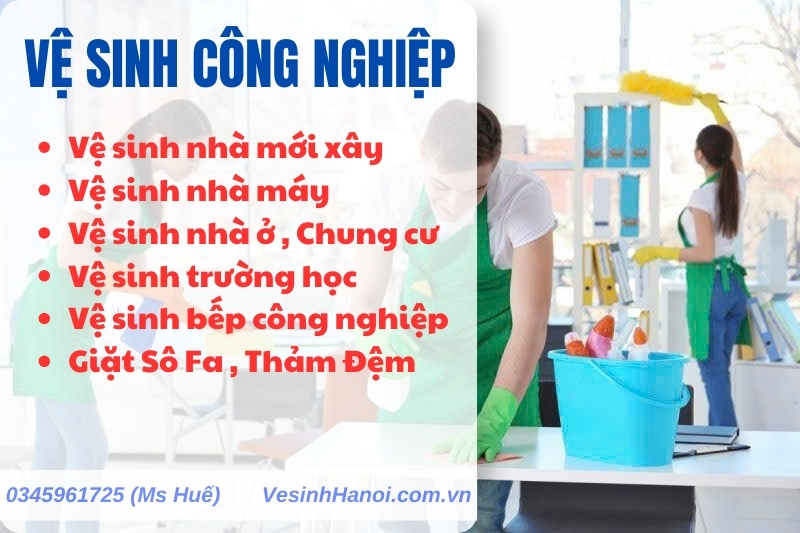 vệ sinh công nghiệp Hà Nội